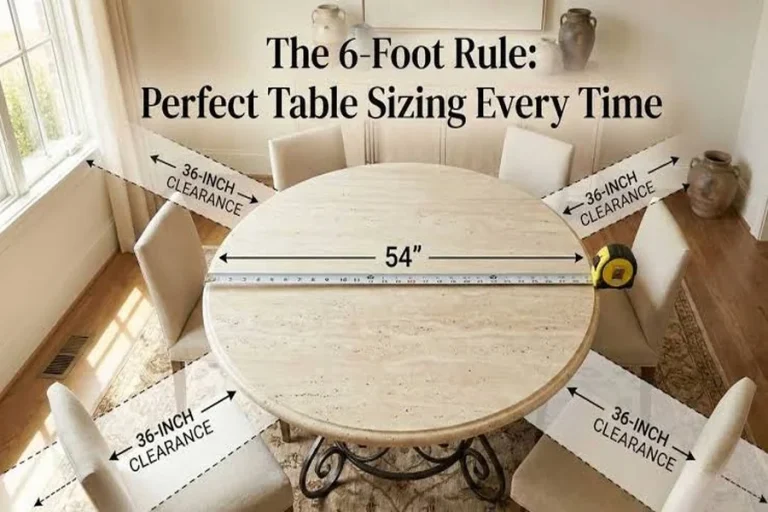 Dining Table Size Guide